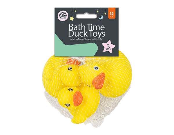 Bath Time Duck Toys 3pk