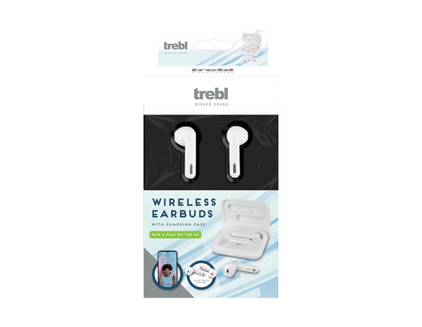 Wireless Earphones with Touch Control & Charging Case